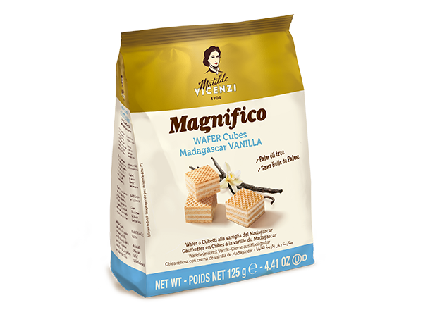 Vicenzi Magnifico Wafer a Cuebtti al Latte 125g