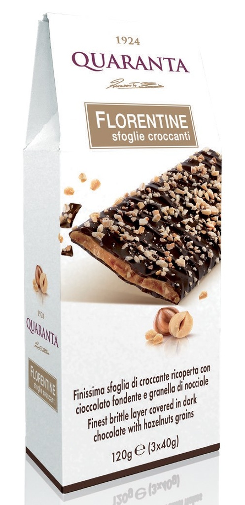 Quaranta Florentine Nocciole 3x40g