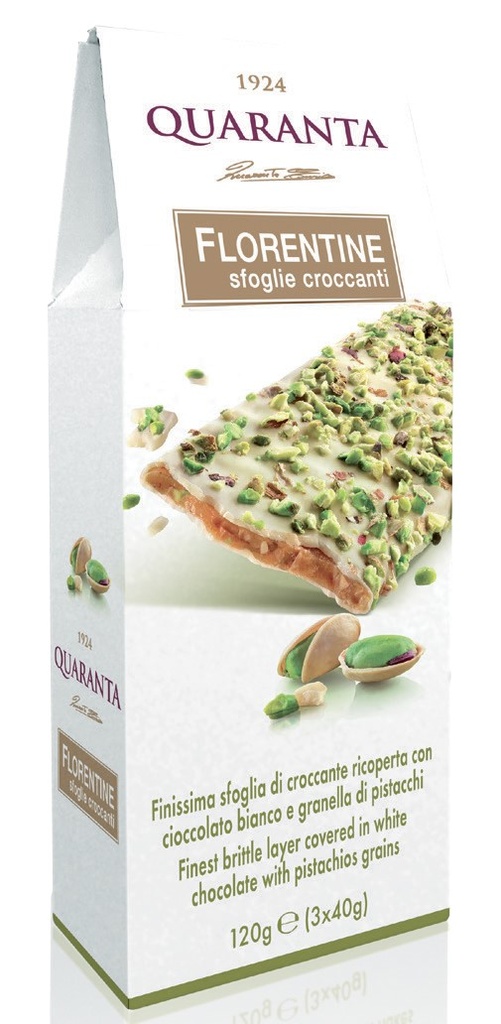 Quaranta Florentine Pistacchio 3x40g