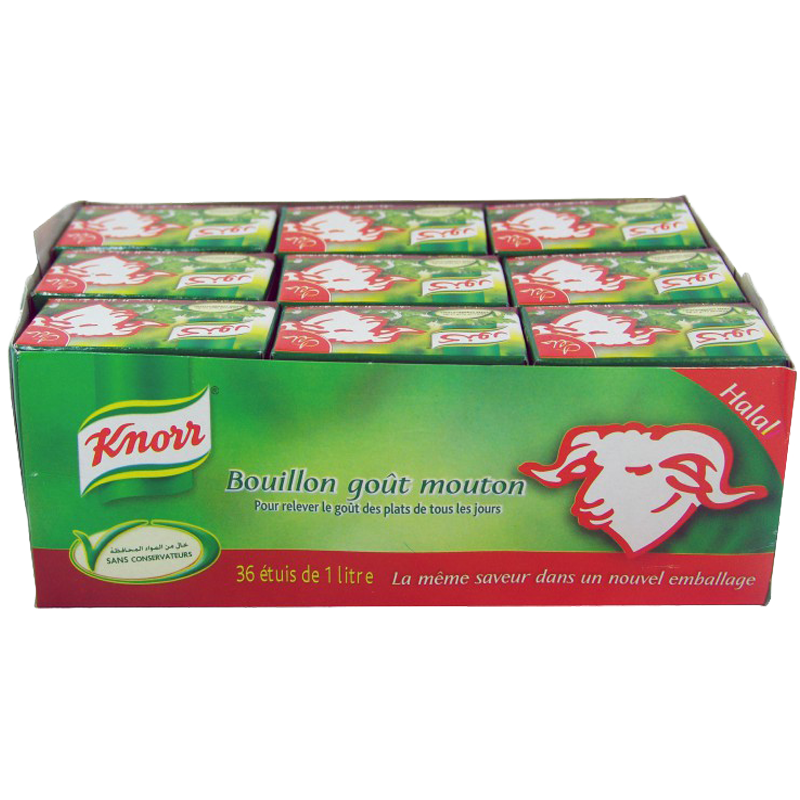 Knorr Bouillon Schaap 36x(2x9g)