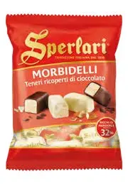 Sperlari Morbidelli  Teneri ricoperti di Cioccolato 117g