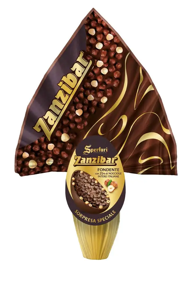 Sperlari Uovo Zanzibar Fondente 350g